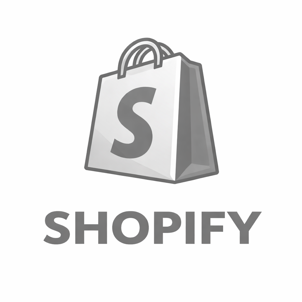 Shopify eCommerce development technology icon representing custom store development, theme customization, and app integration